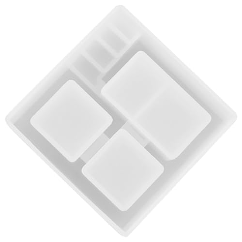 FONDOTIN DIY Silikonform für Blumentopf Gießform Quadratisch Glatt Oberfläche Einfach zu Entformen für Epoxidharz Pflanzgefäß Basteln Anfänger und Profis Geschenkidee für Zuhause und FONDOTIN DIY Silikonform für Blumentopf Gießform Quadratisch Glatt Oberfläche Einfach zu Entformen für Epoxidharz Pflanzgefäß Basteln Anfänger und Profis Geschenkidee für Zuhause und von FONDOTIN