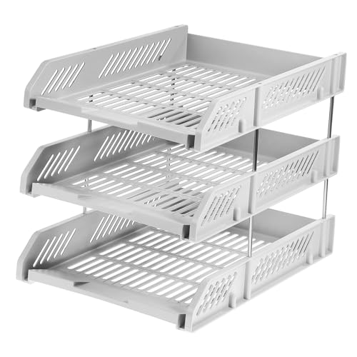 FONDOTIN Dateirahmen-datenregal Datei-Organizer-Desktop Organisatoren Dateiorganisator Name Schreibtisch-Organizer-schubladen Stapelbar Für Schreibtischablagen Aktenregal von FONDOTIN