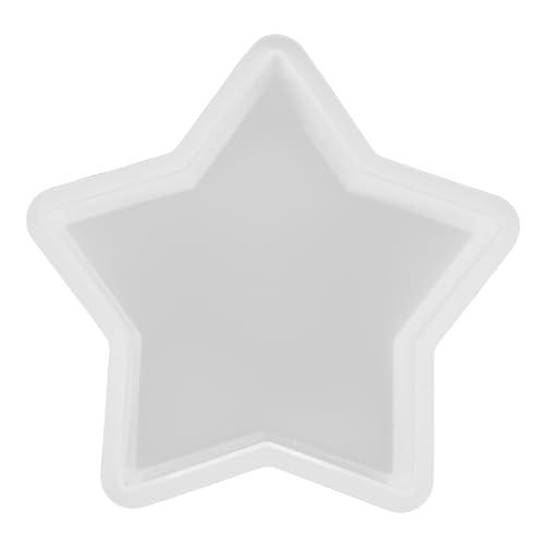 FONDOTIN Diy Silikonform Fünfzackiger Stern Flexible Gießform für Handgemachte Anhänger Dekorationen und Bastelprojekte für Anfänger und Vielseitige Anwendungen von FONDOTIN
