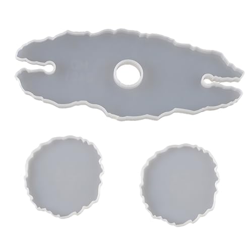 FONDOTIN Diy Silikonform Set für Kreative Weinregale Epoxidharz Gießform für Weinglas und Becherhalter Hochwertige Langlebige Silikonformen für Resin Kunstprojekte und Home Décor von FONDOTIN
