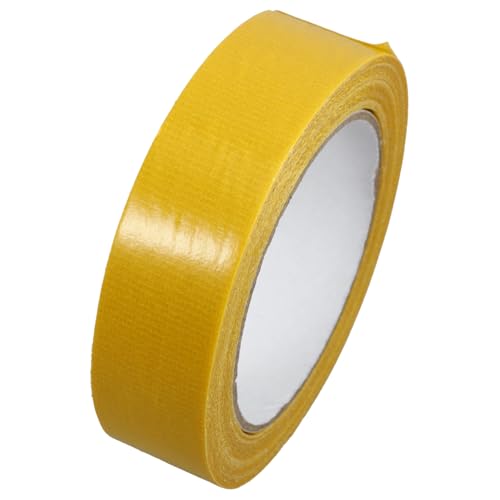 FONDOTIN Doppelseitiges Gewebeband Gelb Stark Haftendes Reißfestes Reparaturband für Teppiche Isolierung und Vielseitigen Heim und Werkstatteinsatz Robustes Klebeband mit Sichtbarer Farbe FONDOTIN Doppelseitiges Gewebeband Gelb Stark Haftendes Reißfestes Reparaturband für Teppiche Isolierung und Vielseitigen Heim und Werkstatteinsatz Robustes Klebeband mit Sichtbarer Farbe von FONDOTIN