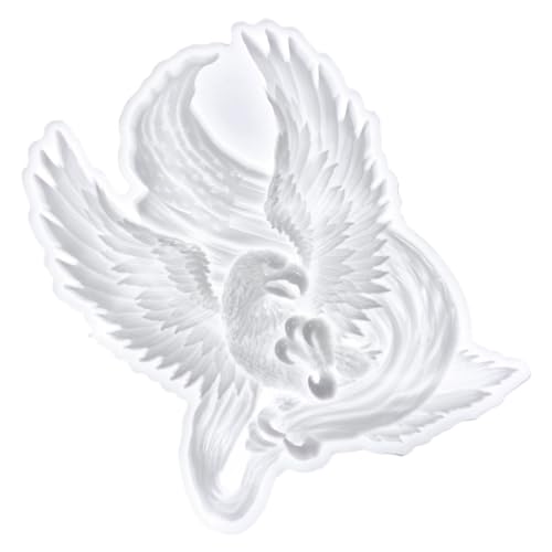 FONDOTIN Eagle Shaped Silicone Mold für DIY Epoxidharz Dekorative Gießform für Wanddekoration mit Hoher Flexibilität und Rissfestigkeit für Bastelprojekte und von FONDOTIN
