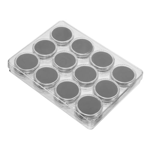 FONDOTIN Edelstein Displaybox mit Durchsichtigem Deckel Runde Schmuck Aufbewahrungsbox Mehrzweck Kunststoffbox für Lose Diamanten Juwelen und Perlen Sicherer Schutz Wiederverwendbar FONDOTIN Edelstein Displaybox mit Durchsichtigem Deckel Runde Schmuck Aufbewahrungsbox Mehrzweck Kunststoffbox für Lose Diamanten Juwelen und Perlen Sicherer Schutz Wiederverwendbar von FONDOTIN