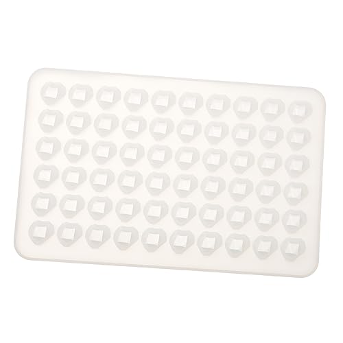 FONDOTIN Edelstein Silikonform Hohlräume für DIY Schmuck Wiederverwendbare Gießform für Simulation Edelsteine für Bastelprojekte Langlebig und Vielseitig von FONDOTIN