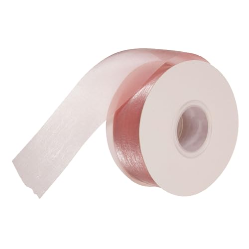 FONDOTIN Einstellbares Breites Seidenband Farbiges Geschenkband zum Basteln Dekorieren von Blumensträußen Geschenkverpackung Vielseitig Schneidbar für DIY und Festtagsdeko von FONDOTIN
