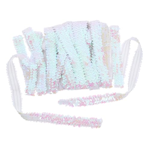 FONDOTIN Elastische Pailletten Stirnbänder Paillettenband Für Nähprojekte Paillettenbesatz Für Tanzkostüme Paillettenbesatz Für Stoff Metallic Pailletten Stoffbesatz Pailletten Haarbänder FONDOTIN Elastische Pailletten Stirnbänder Paillettenband Für Nähprojekte Paillettenbesatz Für Tanzkostüme Paillettenbesatz Für Stoff Metallic Pailletten Stoffbesatz Pailletten Haarbänder von FONDOTIN