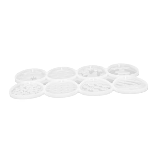 FONDOTIN Epoxidform Pfanne Ornament Mini Füller Karton Kette Skulptur Schlüsselanhänger Spielzeugauto Ganzes Set Dekorieren Ringe Zum Braten Ohrring Anhänger Dekorationskörbe von FONDOTIN