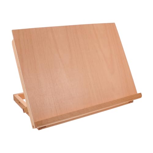 FONDOTIN Faltbare Tischstaffelei aus Holz Verstellbarer Zeichenbrettständer Kompakt und Tragbar für Anfänger und Künstler für Skizzieren Malen und Zeichnen Am Schreibtisch FONDOTIN Faltbare Tischstaffelei aus Holz Verstellbarer Zeichenbrettständer Kompakt und Tragbar für Anfänger und Künstler für Skizzieren Malen und Zeichnen Am Schreibtisch von FONDOTIN