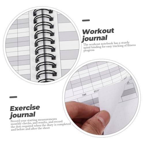 FONDOTIN Fitness Planer Notizbuch Gym Notebook Workout Planer mit Wöchentlicher Fortschrittsanalyse Leichtes Fitness Journal für Training und To do Listen Geeignet für Studenten und FONDOTIN Fitness Planer Notizbuch Gym Notebook Workout Planer mit Wöchentlicher Fortschrittsanalyse Leichtes Fitness Journal für Training und To do Listen Geeignet für Studenten und von FONDOTIN