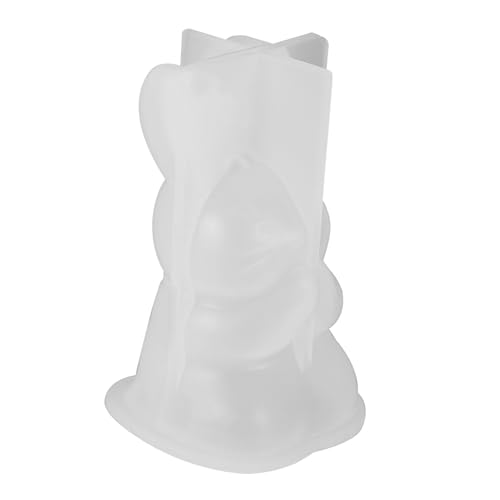 FONDOTIN Flexible Silikonform Osterhase für DIY Gießen Epoxidharz Wiederverwendbar Kaninchen Modell Sicheres Material für Dekoration und Kreativität von FONDOTIN