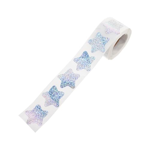 FONDOTIN Glänzende Sterne Aufkleber Glänzende Belohnungssticker für Selbstklebend Dekorativ für Geschenke Verpackung Scrapbooking und Lernmotivation FONDOTIN Glänzende Sterne Aufkleber Glänzende Belohnungssticker für Selbstklebend Dekorativ für Geschenke Verpackung Scrapbooking und Lernmotivation von FONDOTIN
