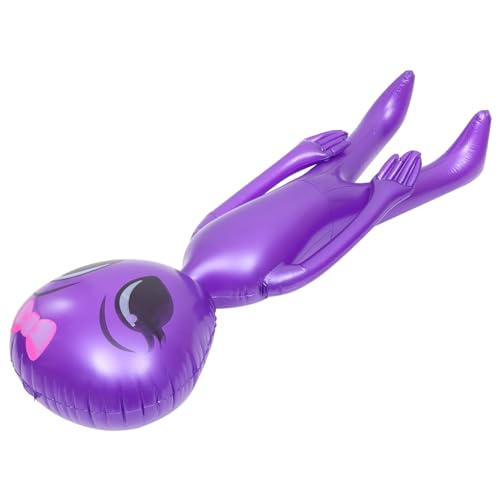 FONDOTIN Großer Aufblasbarer Schmetterlingsknoten Ballon PVC Partydeko Halloween Aufblasbares Langlebig Leicht Tragbar für Geburtstagsfeier und Kinderveranstaltungen von FONDOTIN