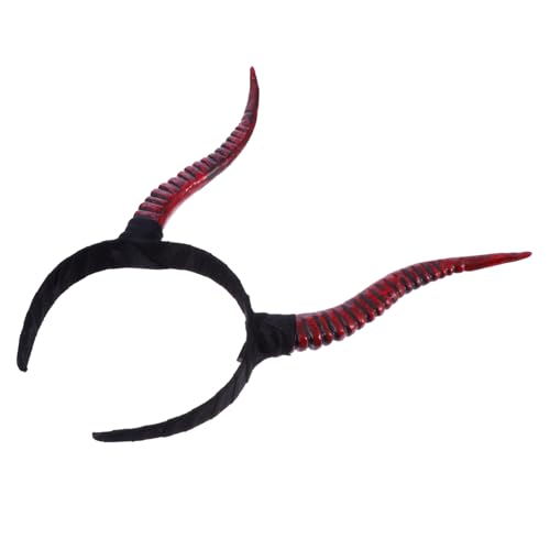 FONDOTIN Halloween Party Kopfschmuck Antilopenhörner Stirnband Leicht Bequem für Cosplay Karneval Kostüm Zubehör von FONDOTIN