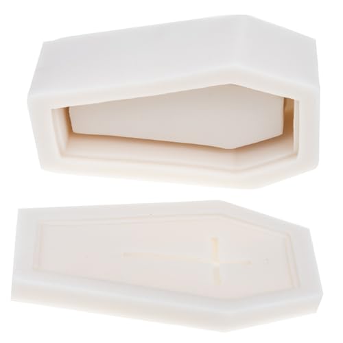 FONDOTIN Halloween Silikonform Coffin Kerzengießform Kreativ DIY Kerzenform für Duftkerzen Seifen Basteln Wiederverwendbar Antihaft FONDOTIN Halloween Silikonform Coffin Kerzengießform Kreativ DIY Kerzenform für Duftkerzen Seifen Basteln Wiederverwendbar Antihaft von FONDOTIN
