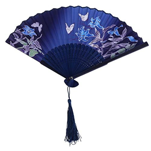 FONDOTIN Handfächer im Chinesischen Stil Faltbarer Handfächer für Tanz und Dekoration für Hochzeiten und Sommerveranstaltungen Leicht und Tragbar Perfektes Wohnaccessoire FONDOTIN Handfächer im Chinesischen Stil Faltbarer Handfächer für Tanz und Dekoration für Hochzeiten und Sommerveranstaltungen Leicht und Tragbar Perfektes Wohnaccessoire von FONDOTIN