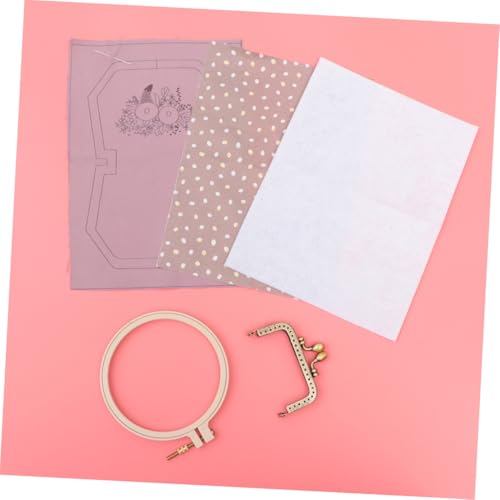 FONDOTIN Handgefertigte Stickerei Geldbörse DIY für Erwachsene Anfänger Langlebige Canvas Baumwolle mit Metallrahmen Blumenverzierung für Frauen Needlework Tools Basteln Zuhause Lila FONDOTIN Handgefertigte Stickerei Geldbörse DIY für Erwachsene Anfänger Langlebige Canvas Baumwolle mit Metallrahmen Blumenverzierung für Frauen Needlework Tools Basteln Zuhause Lila von FONDOTIN