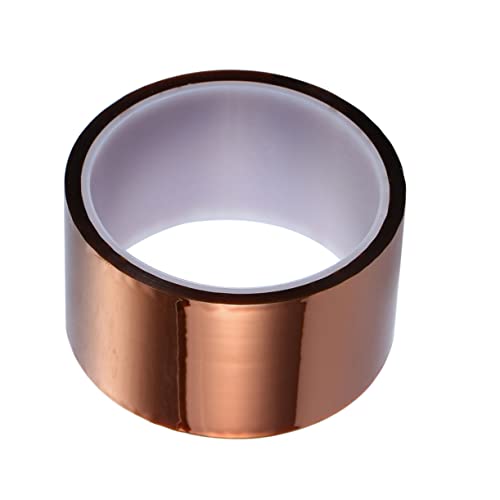 FONDOTIN Hitzebeständiges Polyimid Film Klebeband Wärmebeständiges Isolierband C Reißfestes Säure und Alkalibeständiges Tape für Leiterplatten Motoren und Elektronische Bauteile von FONDOTIN