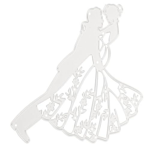 FONDOTIN Hochwertige Hochzeit Stanzschablone Carbonstahl Langlebige Metall Stanzform für Diy Karten Scrapbooking Einladungen und Festliche Papierdekorationen Geeignet für Handprägung und FONDOTIN Hochwertige Hochzeit Stanzschablone Carbonstahl Langlebige Metall Stanzform für Diy Karten Scrapbooking Einladungen und Festliche Papierdekorationen Geeignet für Handprägung und von FONDOTIN