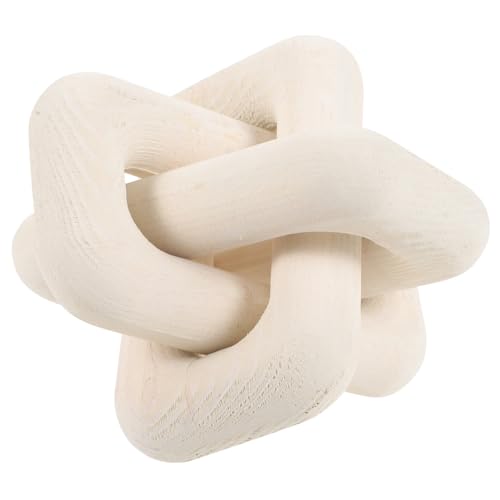 FONDOTIN Holz Deko Kettenglieder mit Rundungen Handgefertigter Dekorativer Holz knoten für Wohnzimmer Wanddeko Kompakt Kratzfest Passend zu Rustikalem Boho stil FONDOTIN Holz Deko Kettenglieder mit Rundungen Handgefertigter Dekorativer Holz knoten für Wohnzimmer Wanddeko Kompakt Kratzfest Passend zu Rustikalem Boho stil von FONDOTIN