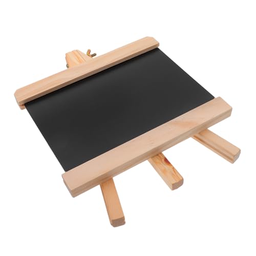 FONDOTIN Holz Kreidetafel mit Stabilem Staffelei Ständer Abwischbare Tisch Memo Tafel für Küche Bar Wiederverwendbares und Beschriftungsboard FONDOTIN Holz Kreidetafel mit Stabilem Staffelei Ständer Abwischbare Tisch Memo Tafel für Küche Bar Wiederverwendbares und Beschriftungsboard von FONDOTIN