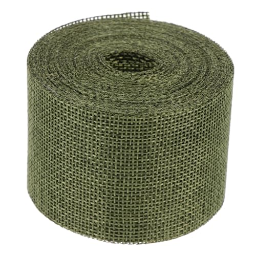 FONDOTIN Juteband Dekoratives Geschenkband in Festival Party Stoffband zum Basteln Geschenkverpackung Hochzeit Blumensträuße Handgefertigte Dekoration von FONDOTIN