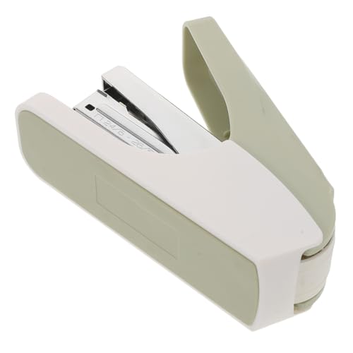 FONDOTIN Kompakter Single-finger Hefter Manueller Desktop-tacker mit Robuster Bindefunktion Tragbarer für Büro Schule und Buchprojekte Platzsparend und Zuverlässig von FONDOTIN
