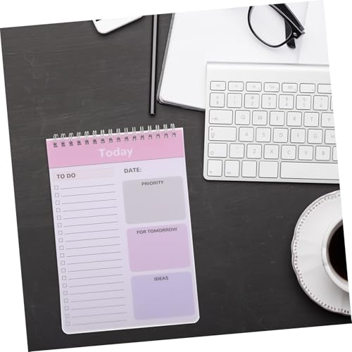 FONDOTIN Kompakter Spiralplaner Notizblock Liniert Tragbar Kleines Tagesplaner Schreibblock für Büro Haushalt und Unterwegs mit Hochwertiger Papierqualität FONDOTIN Kompakter Spiralplaner Notizblock Liniert Tragbar Kleines Tagesplaner Schreibblock für Büro Haushalt und Unterwegs mit Hochwertiger Papierqualität von FONDOTIN