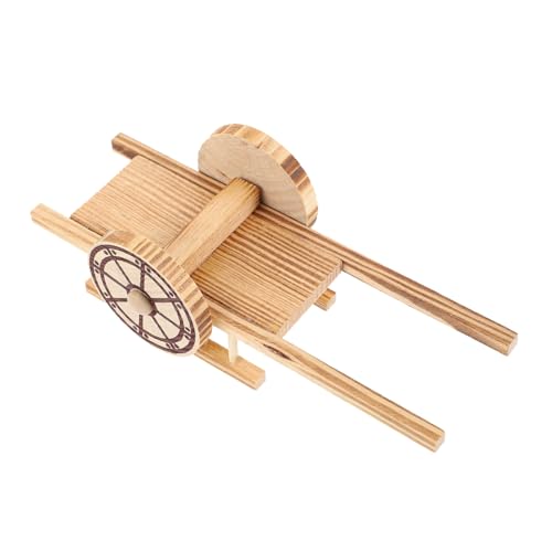 FONDOTIN Kreative Holz Dekoration Handgefertigtes Antikes Flachwagen Ornament Langlebiges Holzmaterial Stilvolles Wohnaccessoire für Schreibtisch und Wohnzimmer Dekorativ und Robust FONDOTIN Kreative Holz Dekoration Handgefertigtes Antikes Flachwagen Ornament Langlebiges Holzmaterial Stilvolles Wohnaccessoire für Schreibtisch und Wohnzimmer Dekorativ und Robust von FONDOTIN