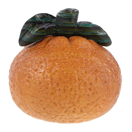 FONDOTIN Kunstobst Lebensechte Orangenfiguren Simulationsobstdekoration Für Tischdekoration Realistische Orangendekoration Künstliche Orangenornament Simulationsornamente Für Orangen von FONDOTIN