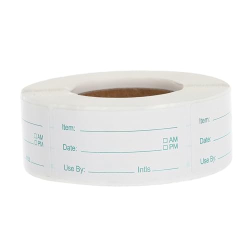 FONDOTIN Lebensmitteletiketten Selbstklebend Blaue Gefrieretiketten für Vorratsdosen Küchenlabel zum Beschriften von Flaschen Gläsern Gefrierschrank und Lebensmittelbehältern Sicher und FONDOTIN Lebensmitteletiketten Selbstklebend Blaue Gefrieretiketten für Vorratsdosen Küchenlabel zum Beschriften von Flaschen Gläsern Gefrierschrank und Lebensmittelbehältern Sicher und von FONDOTIN
