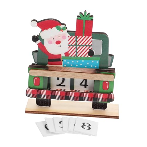 FONDOTIN Lebkuchen-Tischschild drinnen Dekorationen LED Ornamente weihnachtsdekoration weihnachtsfest Festliche Dekoration Ingwer-Mann-Tischdekoration Schneemann Holztischschild hölzern von FONDOTIN