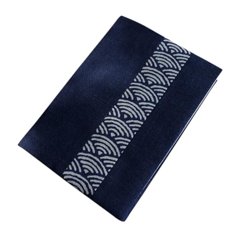 FONDOTIN Leinen Buchhülle Buchumschlag Handgefertigt Robust Reißfest Wiederverwendbar Buchschutz für Schulbücher Notizbücher Tagebücher FONDOTIN Leinen Buchhülle Buchumschlag Handgefertigt Robust Reißfest Wiederverwendbar Buchschutz für Schulbücher Notizbücher Tagebücher von FONDOTIN