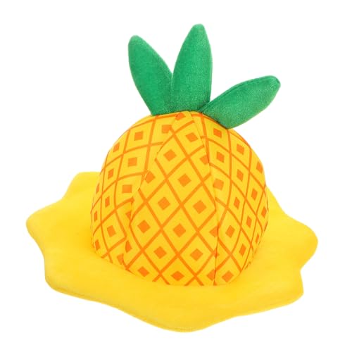 FONDOTIN Lustiger Ananas Hut für Erwachsene Elastisch Langlebig Witzige Kopfbedeckung für Tanzende Früchte Geburtstagsdekorationen Partyaccessoire für Bunte Feiern und Fotos von FONDOTIN