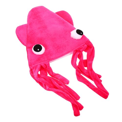 FONDOTIN Lustiger Kreativer Squid hut aus Samt Auffällige Kopfbedeckung für Partys Aufführungen und Karneval Einzigartiges Performance requisit für Erwachsene und Frauen FONDOTIN Lustiger Kreativer Squid hut aus Samt Auffällige Kopfbedeckung für Partys Aufführungen und Karneval Einzigartiges Performance requisit für Erwachsene und Frauen von FONDOTIN