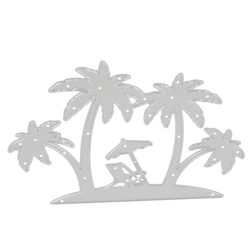 FONDOTIN Metal Beach Tree Stencil Schneideform aus Robustem Metall Langlebige DIY Prägeschablone für Scrapbooking Karten Alben Stranddeko Wiederverwendbar und Bruchfest für Kreative FONDOTIN Metal Beach Tree Stencil Schneideform aus Robustem Metall Langlebige DIY Prägeschablone für Scrapbooking Karten Alben Stranddeko Wiederverwendbar und Bruchfest für Kreative von FONDOTIN