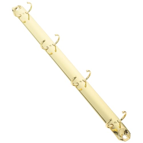 FONDOTIN Metall Ringordner Mechanismus Ringe Innenmaß Binder Ersatz Kit für DIY Organizer Leichte Langlebige Bindewerkzeuge Flexibles Kreatives Ringbuch für Schule Büro von FONDOTIN