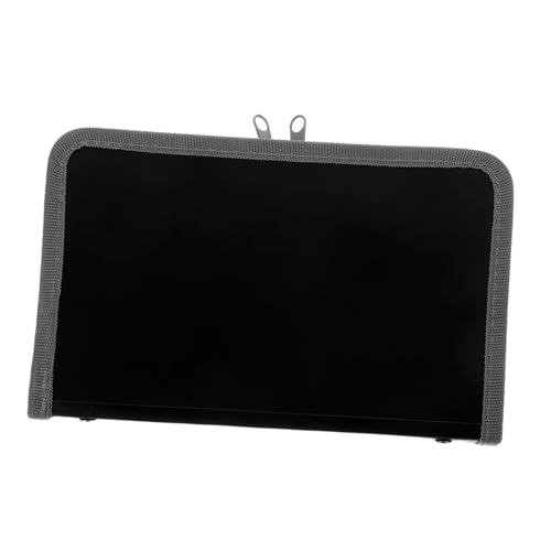 FONDOTIN Mini Accordion File Organizer mit Reißverschluss Mehrschichtiger Dokumentenordner für Belege und Wichtige Dokumente Handlich Leicht Transparent für Büro und Unterwegs von FONDOTIN