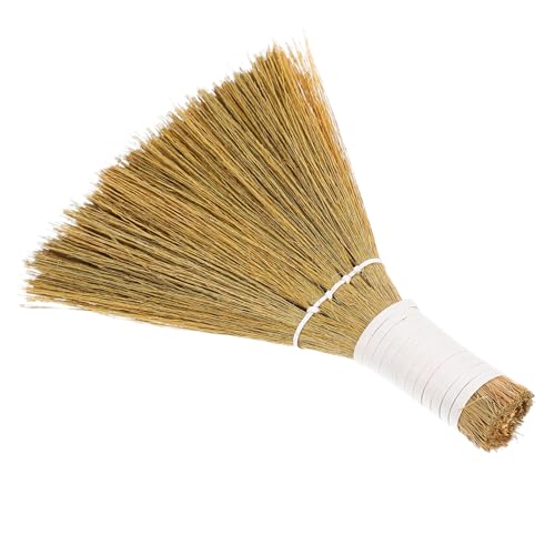 FONDOTIN Mini Handbesen aus Miscanthus Kompakt und Leicht Weicher Haushaltsbesen für Schreibtisch Sofa und Auto Vielseitiger Tragbarer Kehrbesen für Effektives Entfernen von Staub und FONDOTIN Mini Handbesen aus Miscanthus Kompakt und Leicht Weicher Haushaltsbesen für Schreibtisch Sofa und Auto Vielseitiger Tragbarer Kehrbesen für Effektives Entfernen von Staub und von FONDOTIN