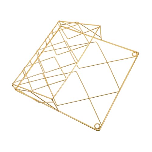 FONDOTIN Moderner Wand Magazinhalter aus Langlebigem Minimalistisches Design Vielseitiger Wandbücherregal Organizer für Zeitungen Zeitschriften und Bücher Stilvoller Aufbewahrungsständer von FONDOTIN