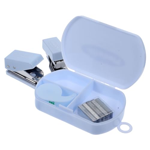 FONDOTIN Multifunktionales Tragbares Handbuch Tool mit Klebebandabroller Locher und Tacker Vielseitiges DIY Reise und Bürobedarfskit für Scrapbooking und Basteln FONDOTIN Multifunktionales Tragbares Handbuch Tool mit Klebebandabroller Locher und Tacker Vielseitiges DIY Reise und Bürobedarfskit für Scrapbooking und Basteln von FONDOTIN