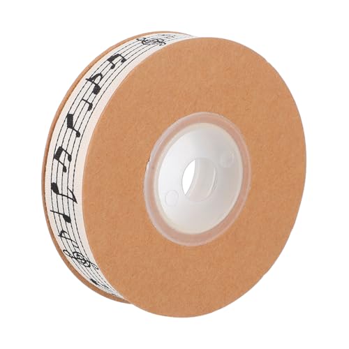 FONDOTIN Musiknotenbedrucktes Baumwollband für DIY Bastelprojekte Geschenkverpackungen und Blumenverpackung für Partys und Kreative Dekoration FONDOTIN Musiknotenbedrucktes Baumwollband für DIY Bastelprojekte Geschenkverpackungen und Blumenverpackung für Partys und Kreative Dekoration von FONDOTIN