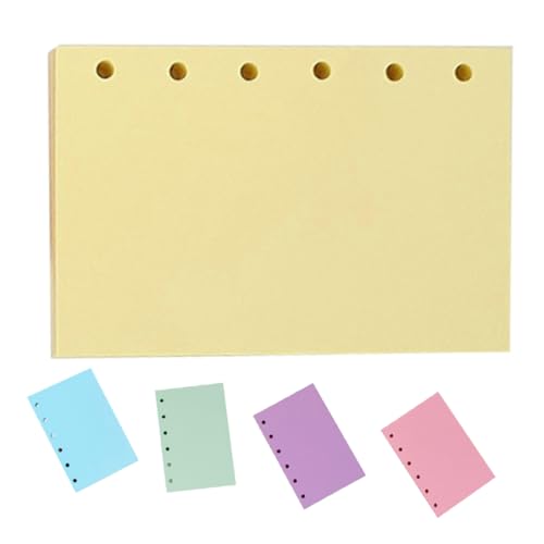 FONDOTIN Nachfüllpapier Farbig Liniertes Papier Dickes Papier für Ringbuch Organizer Planer Nachfüllset Langlebig Fadebeständig Geeignet für Lose Notizbuch FONDOTIN Nachfüllpapier Farbig Liniertes Papier Dickes Papier für Ringbuch Organizer Planer Nachfüllset Langlebig Fadebeständig Geeignet für Lose Notizbuch von FONDOTIN