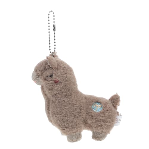 FONDOTIN Niedlicher Alpaka Schlüsselanhänger aus Plüsch Robust Verarbeitet Vielseitiger Tieranhänger für Taschen Rucksäcke und Schlüssel Kawaii Design für Jungen und Mädchen Praktisches FONDOTIN Niedlicher Alpaka Schlüsselanhänger aus Plüsch Robust Verarbeitet Vielseitiger Tieranhänger für Taschen Rucksäcke und Schlüssel Kawaii Design für Jungen und Mädchen Praktisches von FONDOTIN