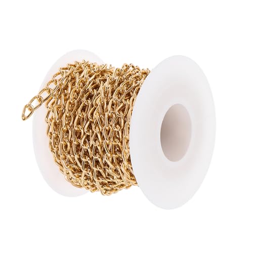 FONDOTIN O Ring Schmuckkette Gliederkette Langlebig Vielseitig für DIY Halsketten Armbänder Schmuckzubehör Einfache Verarbeitung Basteln FONDOTIN O Ring Schmuckkette Gliederkette Langlebig Vielseitig für DIY Halsketten Armbänder Schmuckzubehör Einfache Verarbeitung Basteln von FONDOTIN