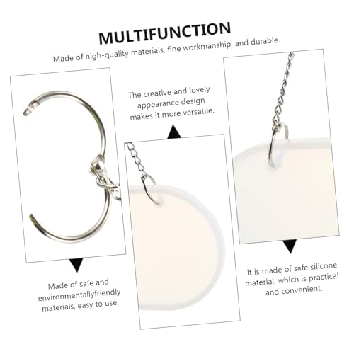 FONDOTIN Ovales DIY Silikonform für Türschilder mit Kette Flexible Langlebige Gießform für Epoxidharz Seife und Wiederverwendbar Leicht zu Entformen für Bastelbedarf und Heimdekoration FONDOTIN Ovales DIY Silikonform für Türschilder mit Kette Flexible Langlebige Gießform für Epoxidharz Seife und Wiederverwendbar Leicht zu Entformen für Bastelbedarf und Heimdekoration von FONDOTIN