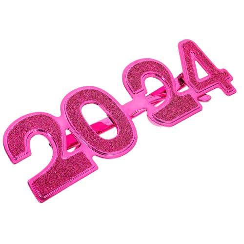 FONDOTIN Partybrille Digitales Design Rosa Spaßbrille für Silvester Feier Foto Requisit Karneval Festival Accessoire FONDOTIN Partybrille Digitales Design Rosa Spaßbrille für Silvester Feier Foto Requisit Karneval Festival Accessoire von FONDOTIN