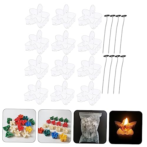 FONDOTIN Plastikkerzenformen mit Kleinen Engel Motiven und Dochten DIY Kerzenwachs Gießen für Duftkerzen Herstellung für Weihnachtsdeko und Kreative Bastelprojekte FONDOTIN Plastikkerzenformen mit Kleinen Engel Motiven und Dochten DIY Kerzenwachs Gießen für Duftkerzen Herstellung für Weihnachtsdeko und Kreative Bastelprojekte von FONDOTIN