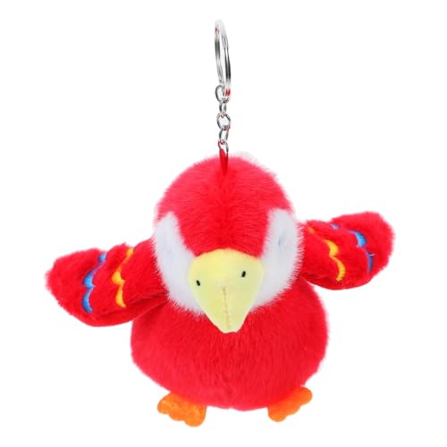 FONDOTIN Plüsch Papagei Schlüsselanhänger Weicher Vogel Anhänger für Piratenpartys Sammler Niedliche Tierfigur Taschenanhänger Leicht Tragbar FONDOTIN Plüsch Papagei Schlüsselanhänger Weicher Vogel Anhänger für Piratenpartys Sammler Niedliche Tierfigur Taschenanhänger Leicht Tragbar von FONDOTIN