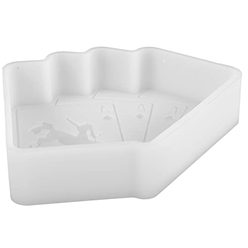 FONDOTIN Poker Silikonform für DIY Handwerk Epoxidharz Gießform für Schmuck und Dekoration für Anhänger Kerzen und Hängedekorationen FONDOTIN Poker Silikonform für DIY Handwerk Epoxidharz Gießform für Schmuck und Dekoration für Anhänger Kerzen und Hängedekorationen von FONDOTIN