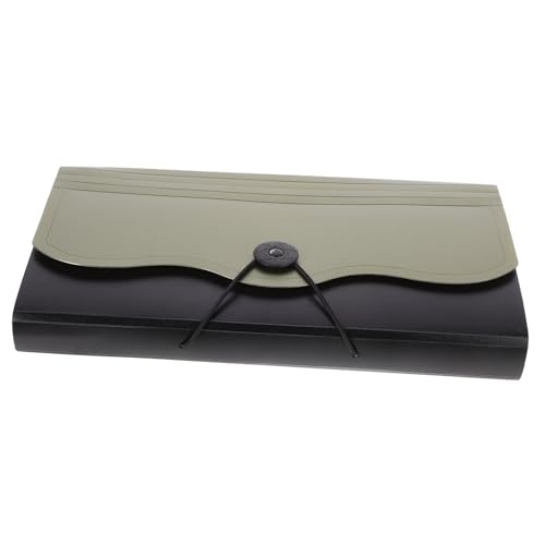 FONDOTIN Praktischer Fächermappe Dokumentenorganizer Fächer Erweiterbar Leicht Tragbar für Quittungen Rechnungen und Unterlagen Vielseitige Outdoor Dokumententasche in Grün FONDOTIN Praktischer Fächermappe Dokumentenorganizer Fächer Erweiterbar Leicht Tragbar für Quittungen Rechnungen und Unterlagen Vielseitige Outdoor Dokumententasche in Grün von FONDOTIN